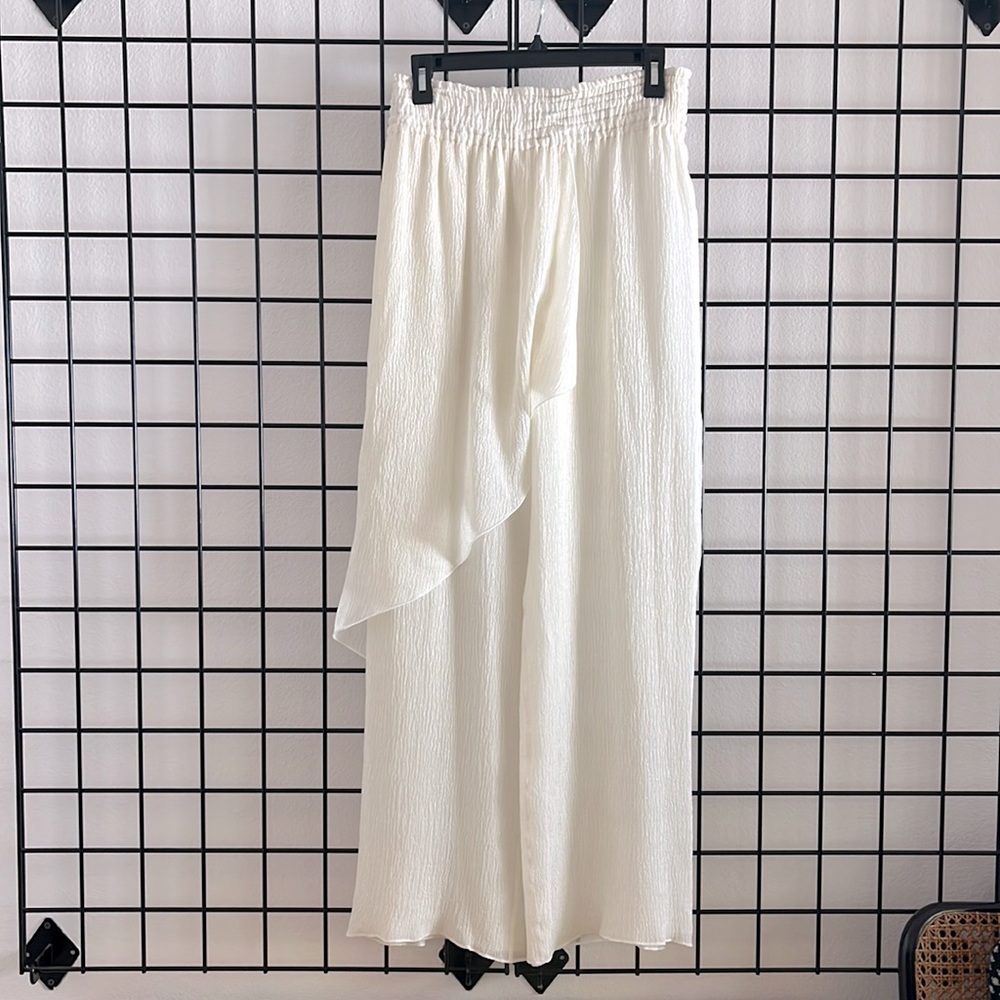 VTG Armani Crepe Silk Flowy Pants